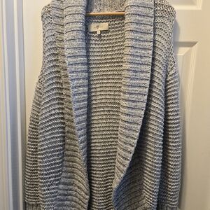 Cozy Gray Knit Sweater